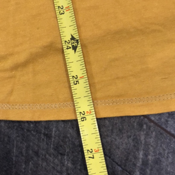 HOW VERY LOVED YELLOW OPEN BACK TANK SIZE L - Picture 5 of 8